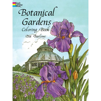 Botanical Gardens Coloring Book - Paperback