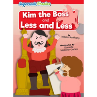 Kim the Boss: And Less and Less - Library Binding