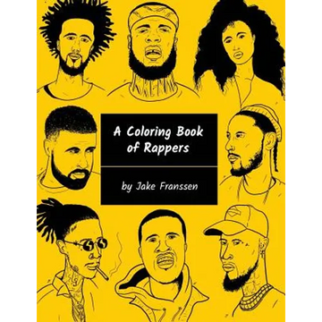 A Coloring Book of Rappers - Paperback