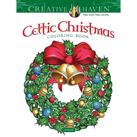 Creative Haven Celtic Christmas Coloring Book - Paperback