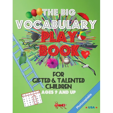 The Big Vocabulary Play Book for Gifted & Talented Children - Paperback