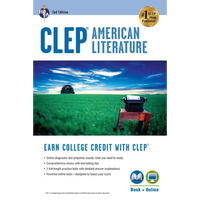 Clep(r) American Literature Book + Online - Paperback