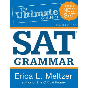 3rd Edition, The Ultimate Guide to SAT Grammar - Paperback