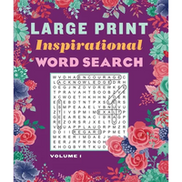 Large Print Inspirational Word Search Volume 1 - Paperback