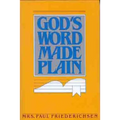 God's Word Made Plain