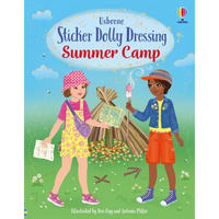 Sticker Dolly Dressing Summer Camp - Paperback