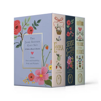 The Jane Austen Gift Set: A Puffin in Bloom 3-Book Collection: Pride and Prejudice, Emma, and Sense and Sensibility - Hardcover