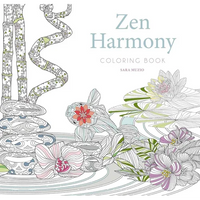 Zen Harmony Coloring Book - Paperback