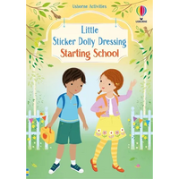 Little Sticker Dolly Dressing Starting School - Paperback