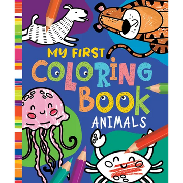 My First Coloring Book: Animals - Paperback