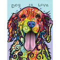 Dean Russo Dog Is Love Journal: Lined Journal