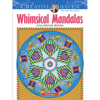 Creative Haven Whimsical Mandalas Coloring Book - Paperback