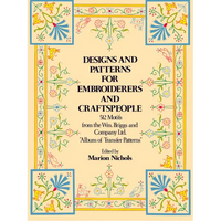 Designs and Patterns for Embroiderers and Craftspeople - Paperback
