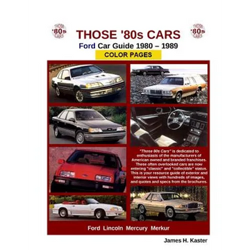 Those 80s Cars - Ford - Paperback