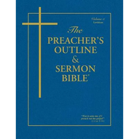 Preacher's Outline & Sermon Bible-KJV-Leviticus - Paperback