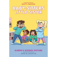 Karen's School Picture: A Graphic Novel (Baby-Sitters Little Sister #5): Volume 5 - Hardcover