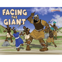 Facing the Giant: The story of David and Goliath - Paperback