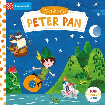 Peter Pan: A Push, Pull, Slide Book - Board Book