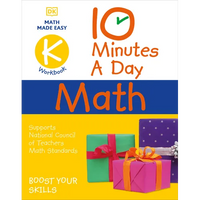 10 Minutes a Day Math Kindergarten: Helps Develop Strong Math Habits - Paperback