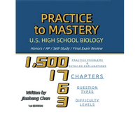 Practice to Mastery: U.S. High School Biology - Paperback