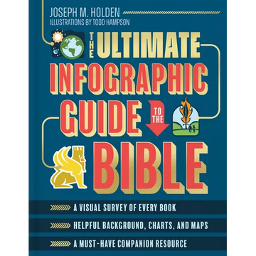 The Ultimate Infographic Guide to the Bible: *A Visual Survey of Every Book *Helpful Background, Charts, and Maps *A Must-Have Companion Resource - Hardcover