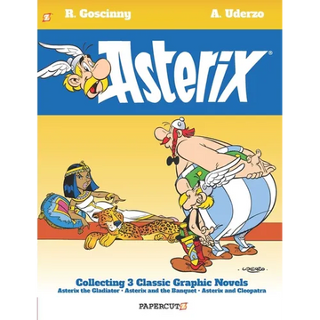 Asterix Omnibus Vol. 2: Collects Asterix the Gladiator, Asterix and the Banquet, and Asterix and Cleopatra - Hardcover