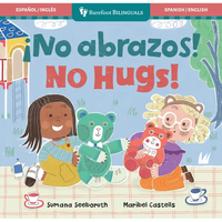 ¡No Abrazos! / No Hugs! - Board Book