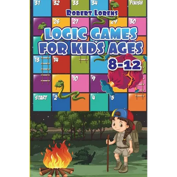 Logic Games For Kids 8-12: Hakyuu Logic Puzzles with Answers - Paperback