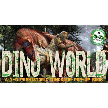 Dino World: A 3-D Prehistoric Dinosaur Pop-Up - Hardcover