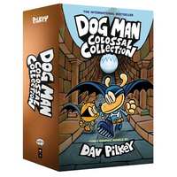 Dog Man Colossal Collection (Dog Man #7-9 Box Set) - Hardcover