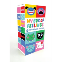 My Box of Feelings (a Hello!lucky Book): 6 Mini Board Books! - Board Book