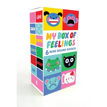 My Box of Feelings (a Hello!lucky Book): 6 Mini Board Books! - Board Book