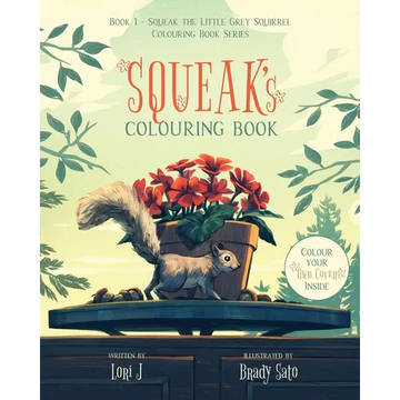 Squeak's Colouring Book - Paperback