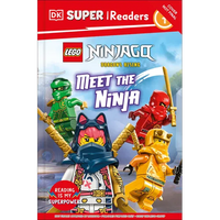 DK Super Readers Level 1 Lego Ninjago: Meet the Ninja - Paperback