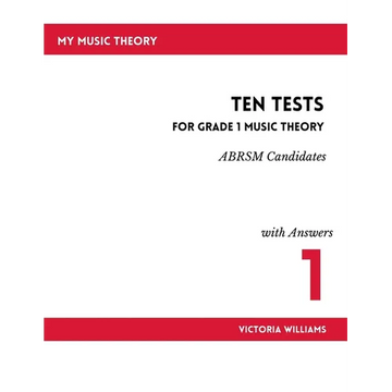 Ten Tests for Grade 1 Music Theory - Paperback