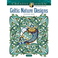 Creative Haven Celtic Nature Designs Coloring Book - Paperback