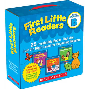 First Little Readers Parent Pack: Guided Reading Level B: 25 Irresistible Books That Are Just the Right Level for Beginning Readers - Boxed Set