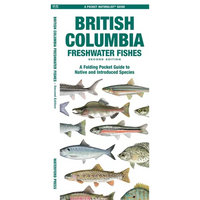 British Columbia Freshwater Fishes, 2nd Ed: A Folding Pocket Guide to Native and Introduced Species - Paperback