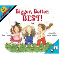 Bigger, Better, Best!: Mathstart Level 2: Area - Paperback
