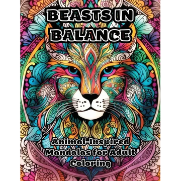 Beasts in Balance: Animal-Inspired Mandalas for Adult Coloring - Paperback