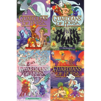 Guardians of Horsa Graphic Novel Collected Set: Legend of the Yearling; The Naysayers; Marked for Magic; The Fire Oath - Paperback