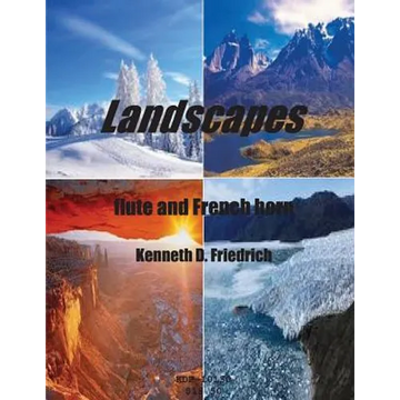 Landscapes - flute and horn duet - Paperback