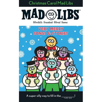 Christmas Carol Mad Libs: Very Merry Songs and Stories - Paperback
