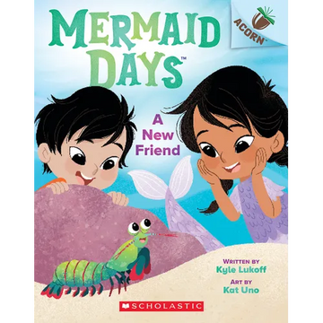 A New Friend: An Acorn Book (Mermaid Days #3) - Paperback