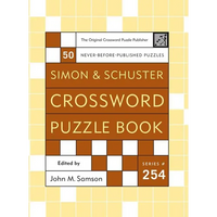 Simon & Schuster Crossword Puzzle Book - Spiral