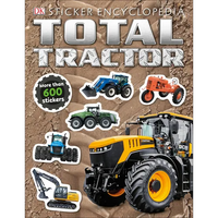 Total Tractor Sticker Encyclopedia - Paperback