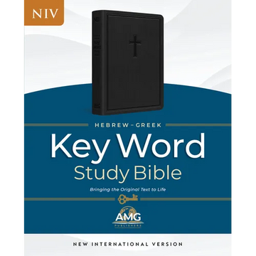 The Hebrew-Greek Key Word Study Bible: Niv-2011 Edition, Endurabound Black - Imitation Leather