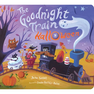 Goodnight Train Halloween: A Halloween Book for Kids - Board Book