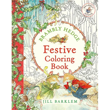 Brambly Hedge: Festive Coloring Book - Paperback