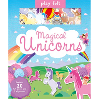 Play Felt Magical Unicorns - Hardcover